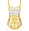 Majolica one-piece swimsuit