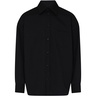 Wool broadcloth shirt