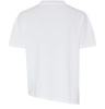 Asymmetrical cotton and polyamide T-shirt