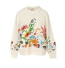 Glossy Embroidered Sweater