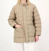 women's luzia down jacket in coffee