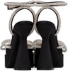 Black Double Bow 140 Platform Heels