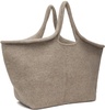 Taupe Knit Market Tote