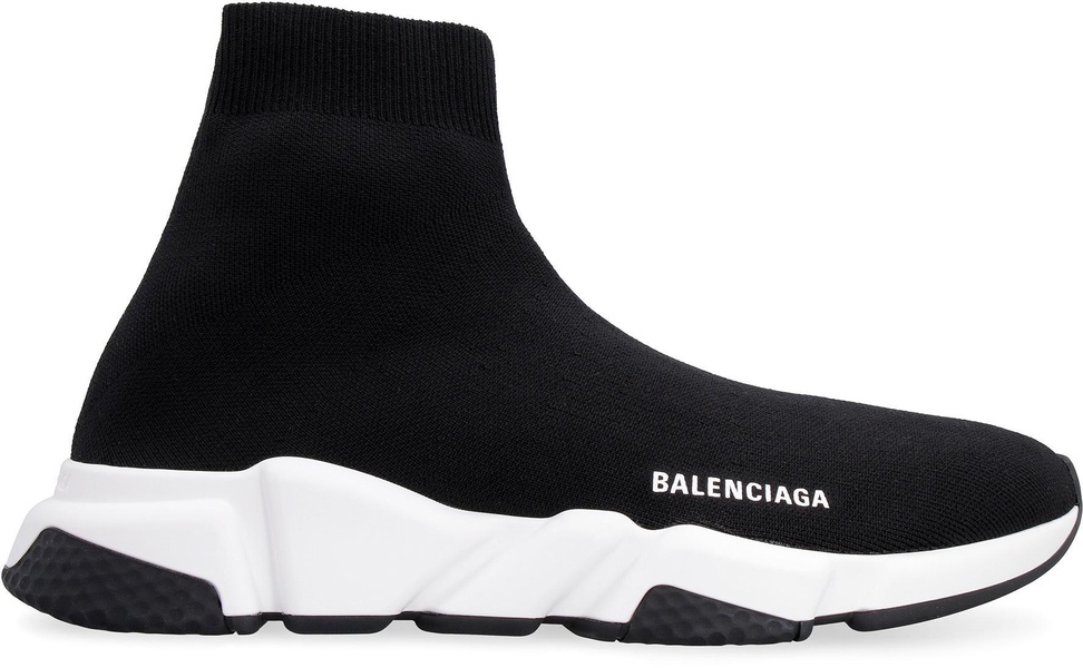 Balenciaga Speed Knitted Sock-Style Sneakers