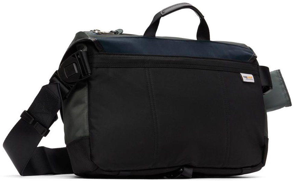 Gray & Black Potential Messenger Bag