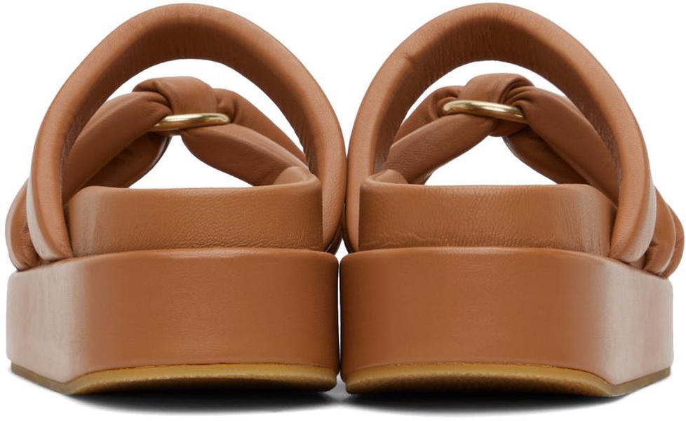 Beige O-Ring Sandals