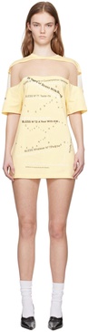 SSENSE Exclusive Yellow Minidress