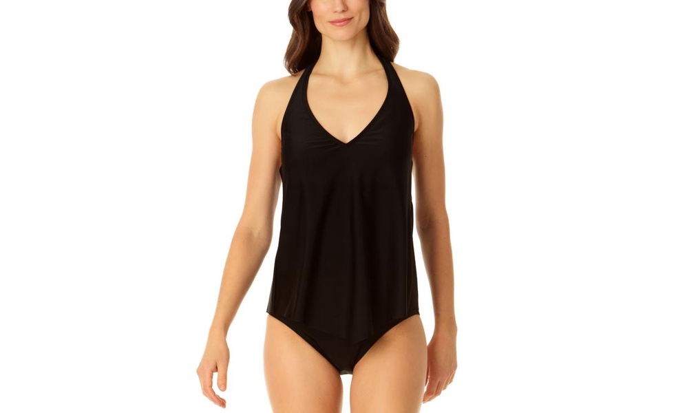 Women's CopperControl Scarf Hem Tankini Top