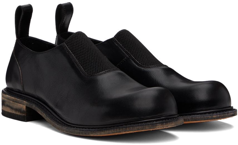 Black Naoto Loafers