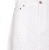 JW Anderson Embellished Hem Denim Mini Skirt