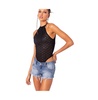 Women's Sheer Lace Open Back Bodysuit