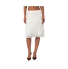 Women's Louise Lace And Mesh Ruffle Midi Skirt