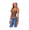 Women's Lidia Sheer Mesh Bra Top