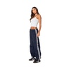 Women's Bow Stripe Nylon Track Pants