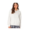 Women's Oversized quarter zip sweatshirt