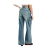 Women's Curvy Cargo Wide Jean