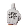 Women's Everything's ok zip up oversized hoodie