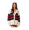 Women's Tinsley oversized cable knit cardigan