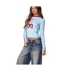 Women's Cherry 8 Long Sleeve T Shirt