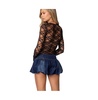 Women's Colette Sheer Lace Bodysuit