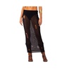 Women's Britt Distressed Knit Maxi Skirt