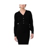 Maternity Ripe Tiffany Nursing Crop Knit Cardigan Black