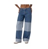 Women's Lindsey Two Tone Cuffed Jeans