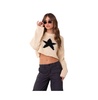 Women's Crop Sweater With Star