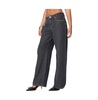 Women's Pinstripe Low Rise Jeans