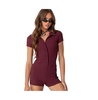 Women's Lane ribbed romper