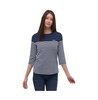 Women's Arian Nautical Stripe 3/4 Tee