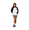 Women's Raglan Bow Oversized Hoodie