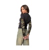 Women's Camo Layered Long Sleeve T Shirt