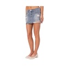 Women's Ginnie Low Rise Distressed Denim Mini Skirt