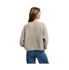 Women's Shaggy Crop Crew Sweater