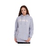 Women's Dayla Oversized Hoodie in Grey Marl