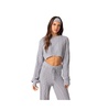 Women's Kasey cable knit cropped sweater