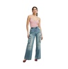 Women's Curvy Cargo Wide Jean