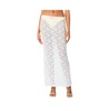 Women's Oceana Sheer Lace Maxi Skirt