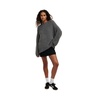 Women's Faux Hair Rib Sweater