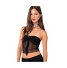 Women's Solange Ruffle Mesh Tube Top