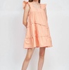 kami mini dress in tangerine