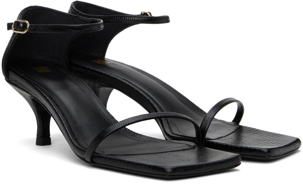 Black 'The Strappy' Heeled Sandals