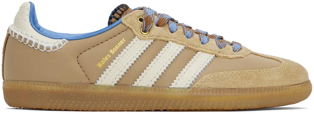 Beige adidas Originals Edition Nylon Samba Sneakers