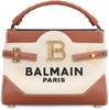 Balmain B Buzz 22 Canvas Top Handle Bag