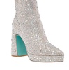 della ankle boot in rhinestone