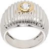 White Gold Maxi Berlingot Ring