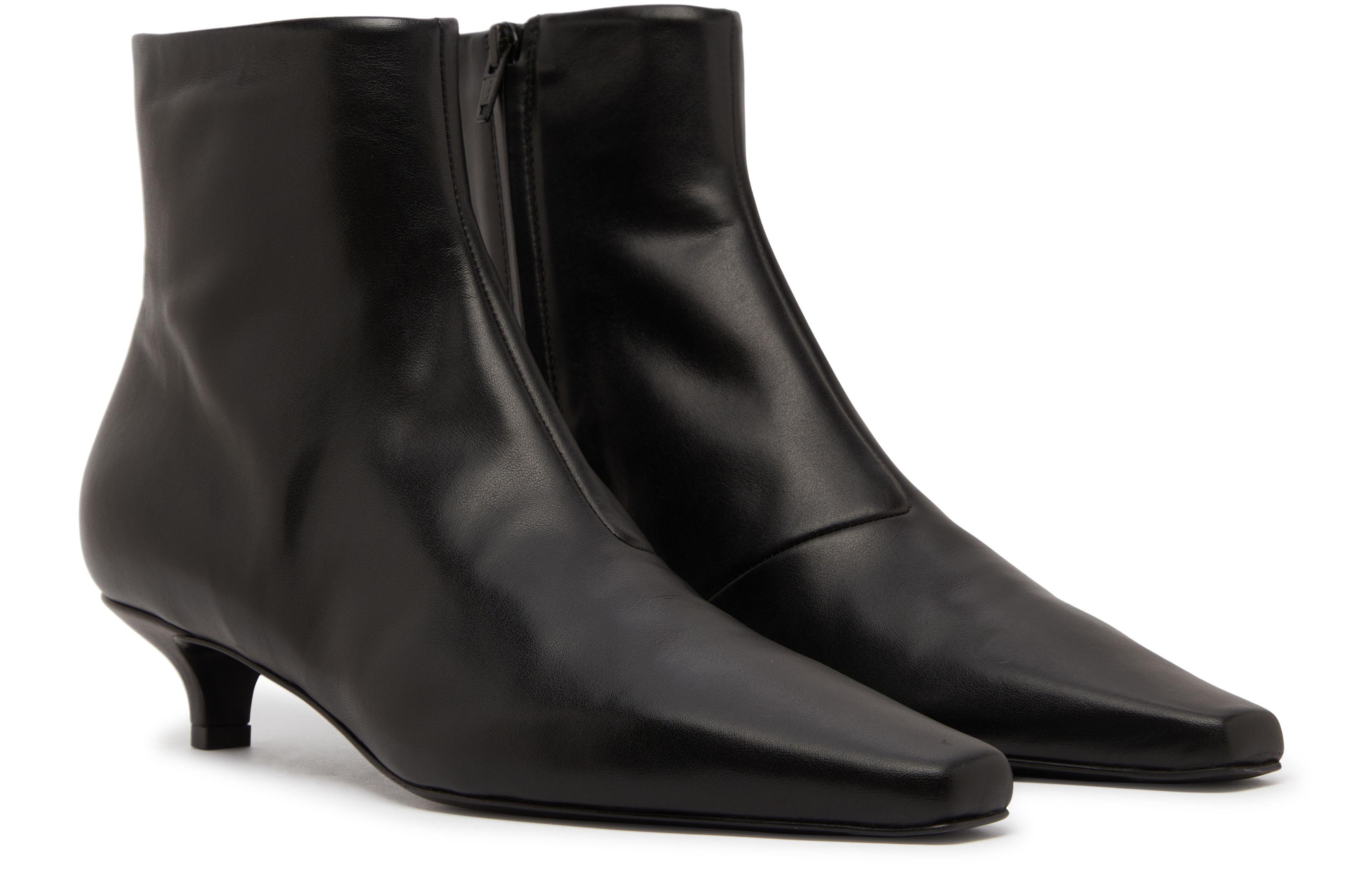 The Slim leather ankle boots