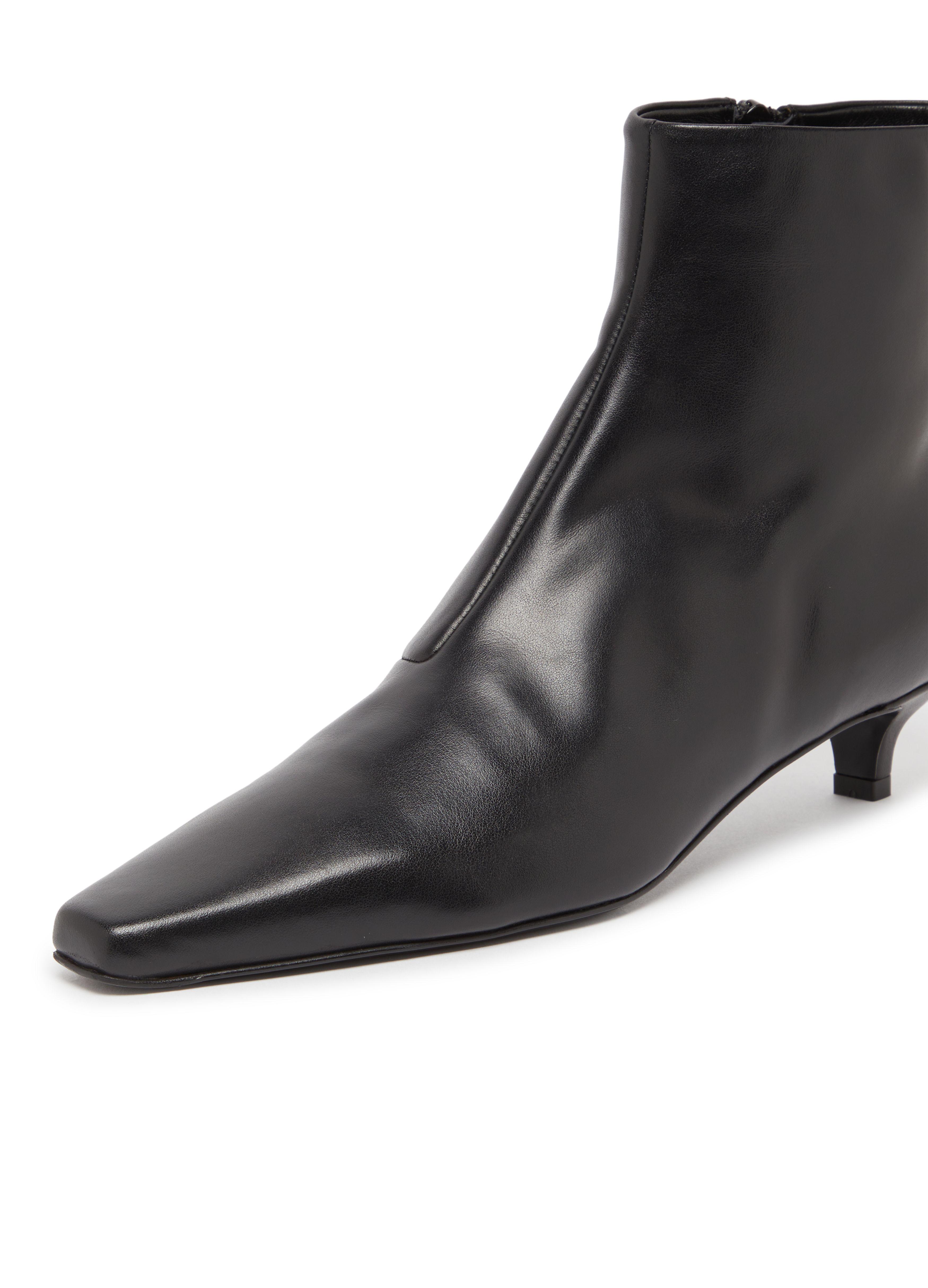 The Slim leather ankle boots