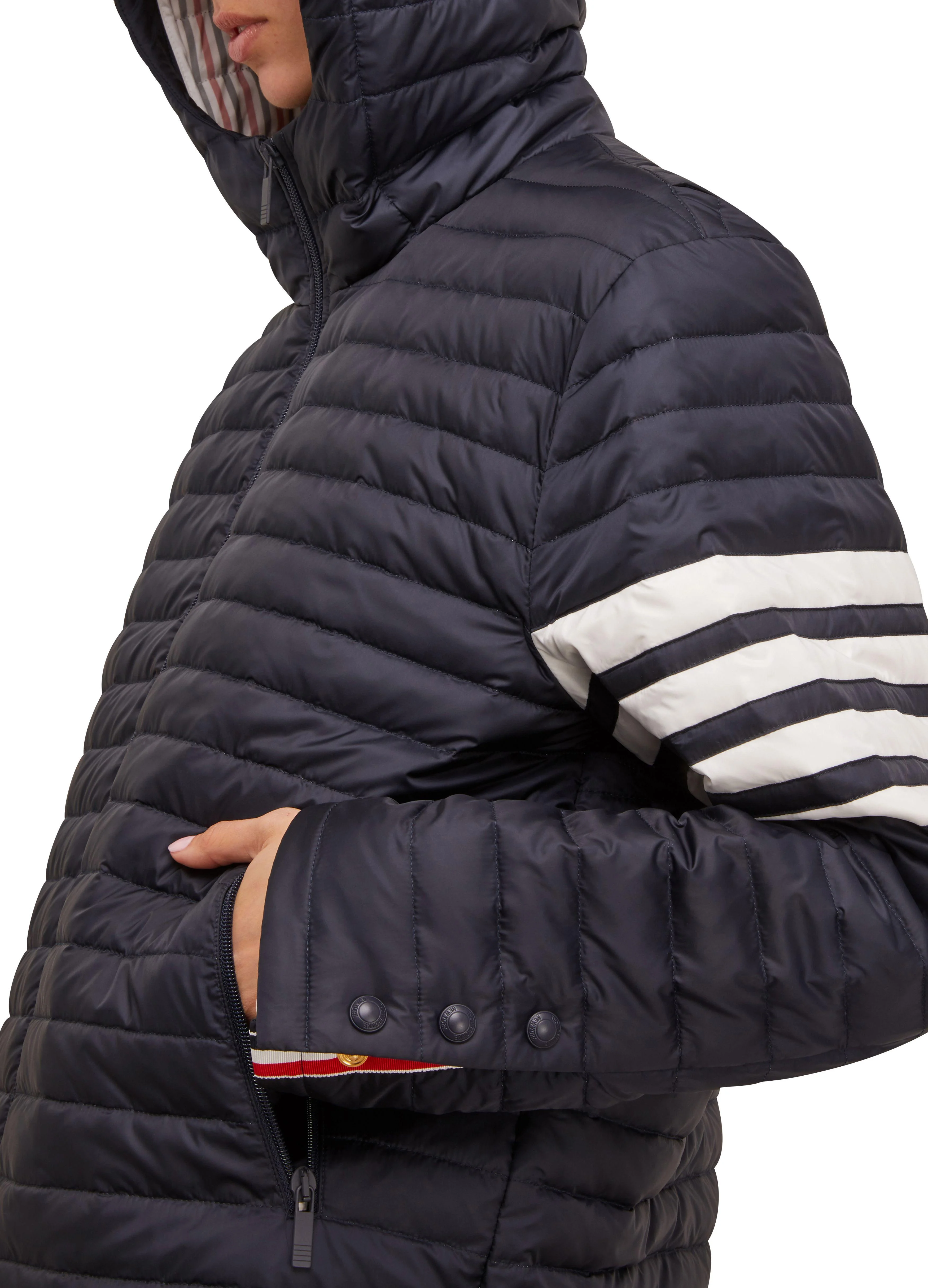 Quilted 4-Bar jacket